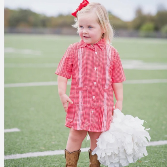 Blue Quail red Guayabara Dress - Picture 1 of 2
